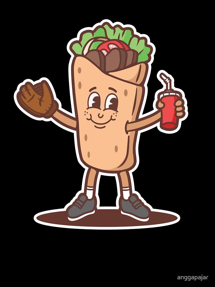 kebab mascot supporter by anggapajar