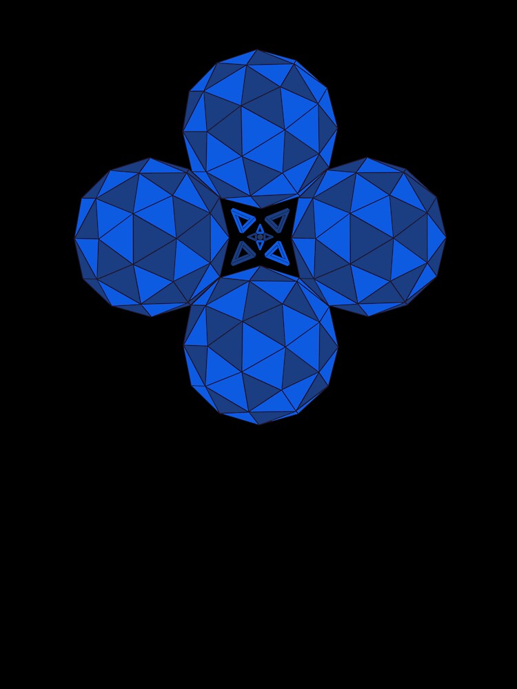 Icosahedron Star (B) by createVisions
