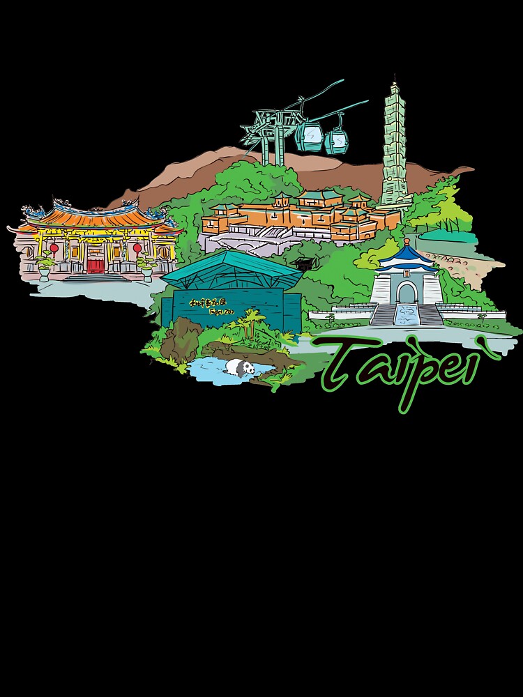Taipei Taiwan - Beautiful Places Around The World by Ding-One