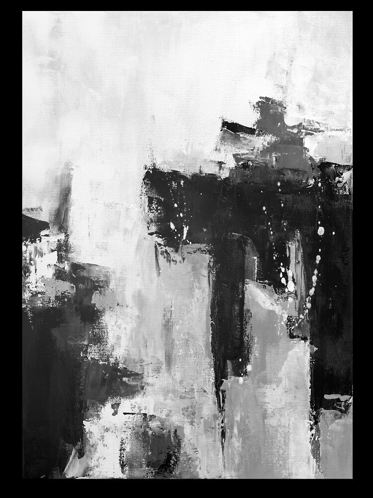 Black white abstract by ElaSzczepaniak