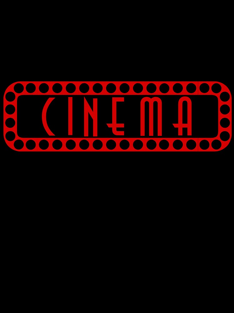 Vintage "Cinema" retro design by DiscoDaisyy