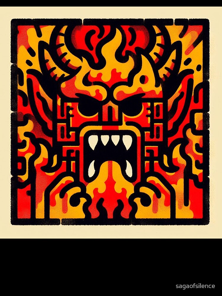 Scary Halloween - Ugly Sweater Art - 002 by sagaofsilence