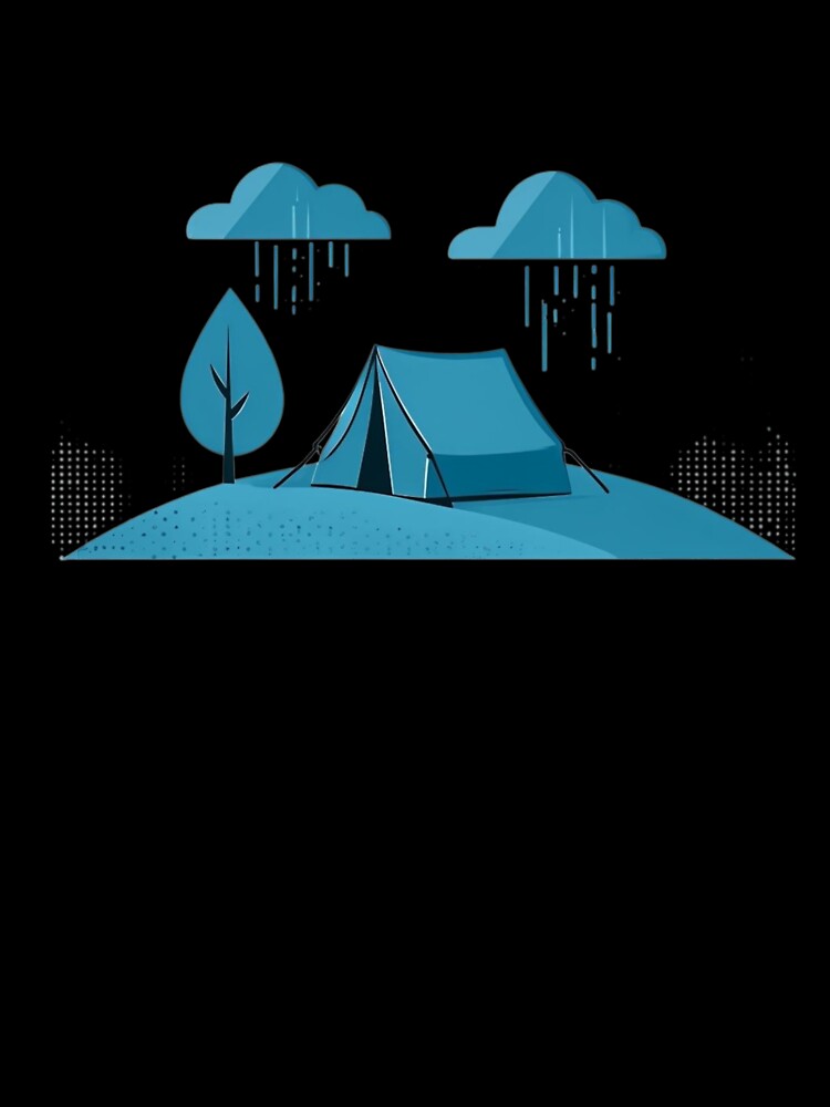 rain camping by JIGUWORLD