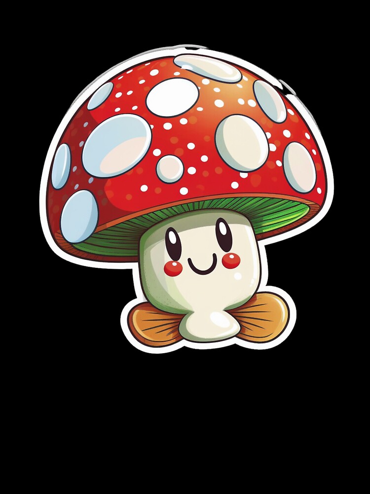 Cartoon Redcap Mushroom by OutbreakDesigns