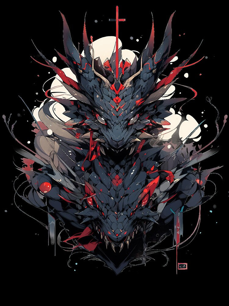 The Dragon's Spirit Digital Art by WeebBeeb