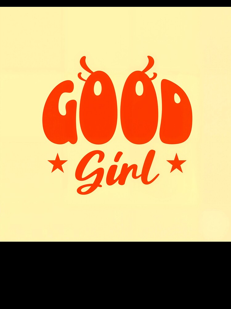 Good Girl Bold Typography – Cute & Playful Graphic Design by Veradion