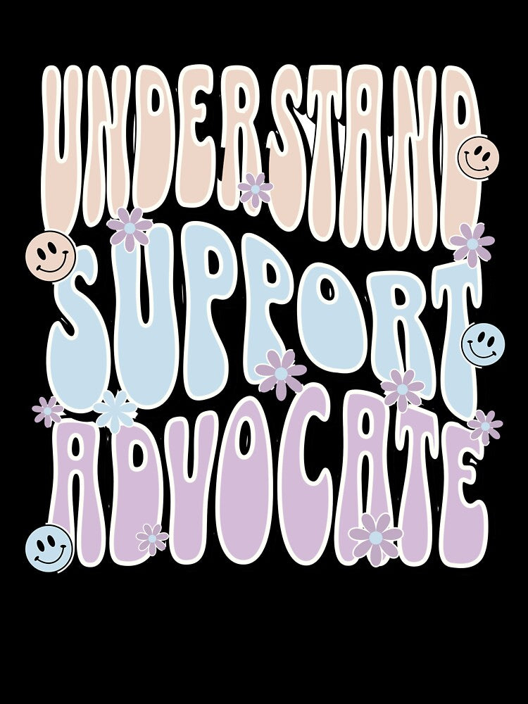 Understand Support Advocate for Mental Health by FeteDesigns