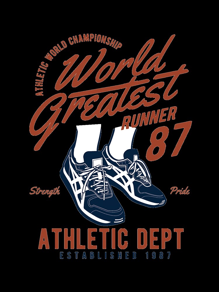 World's greatest runner - Awesome runner Gift by Teenation9