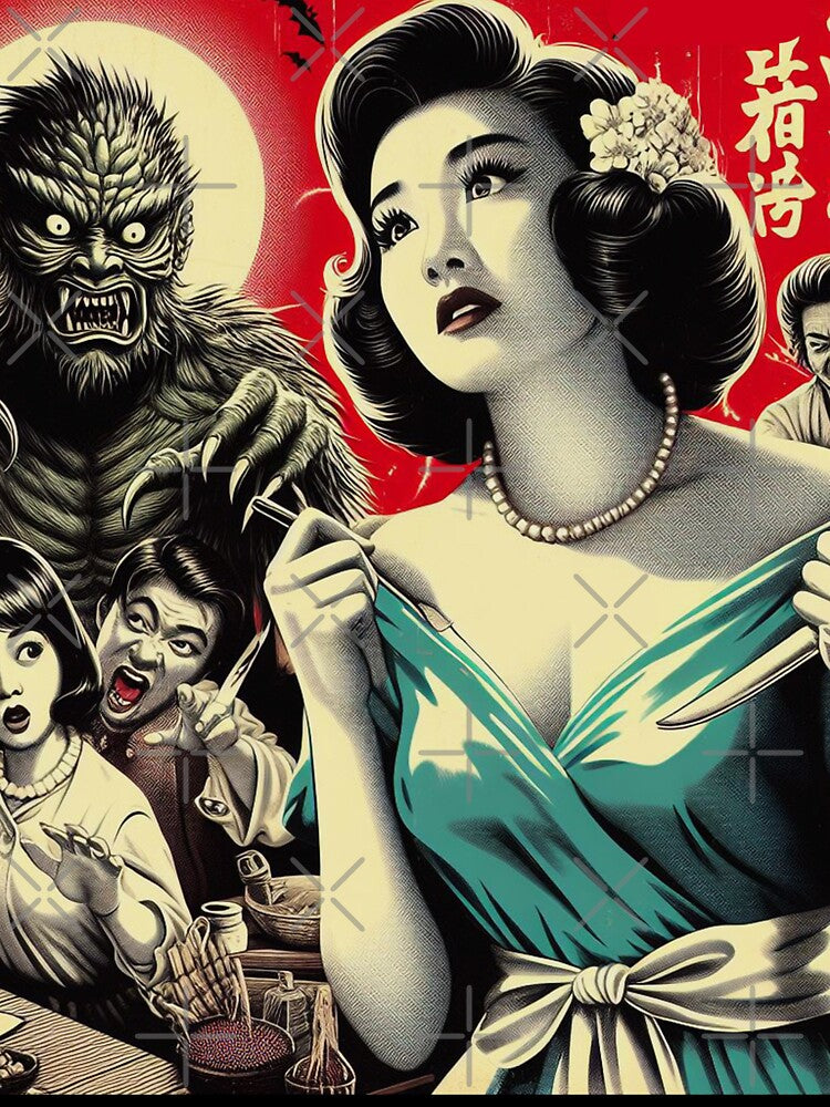 Retro Japanese Horror by PulpVintage