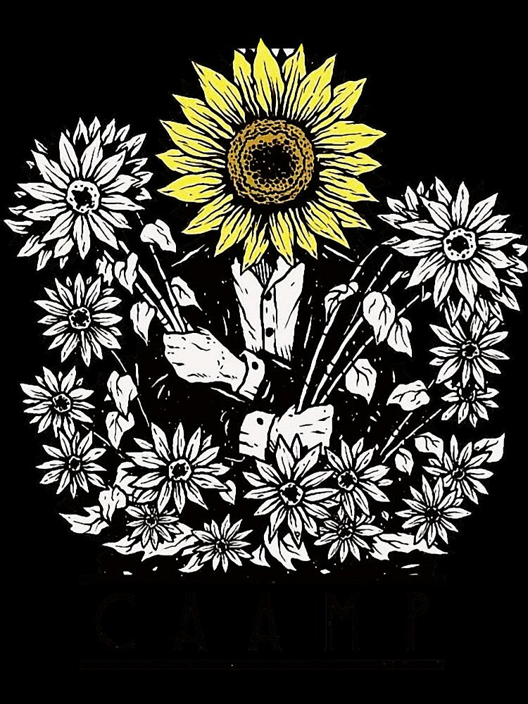 flowers yellow Oversized by Paizjamyiah