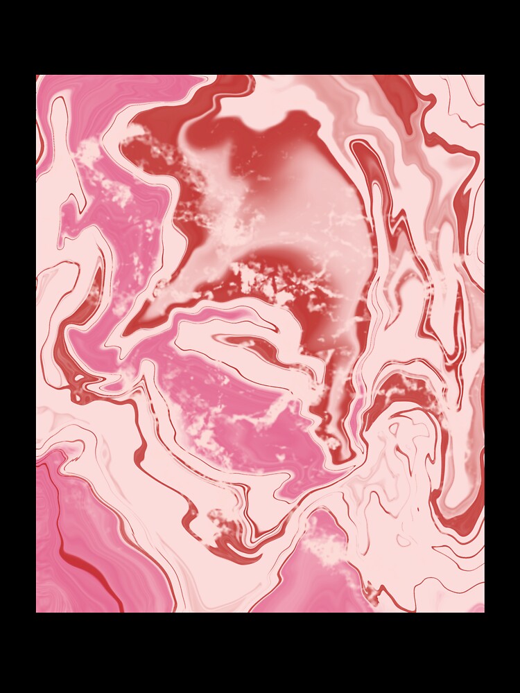 Pink Marble w/ Hot Pink by MindedInc