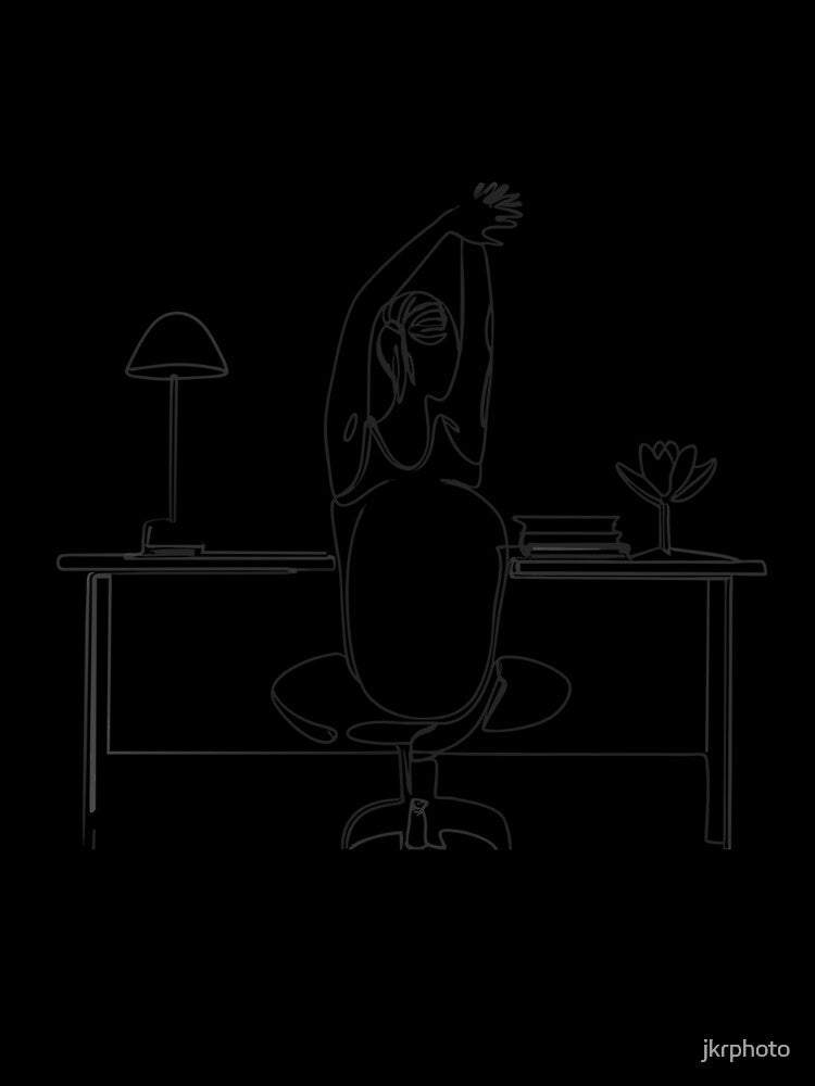 Chair Yoga Boss by jkrphoto