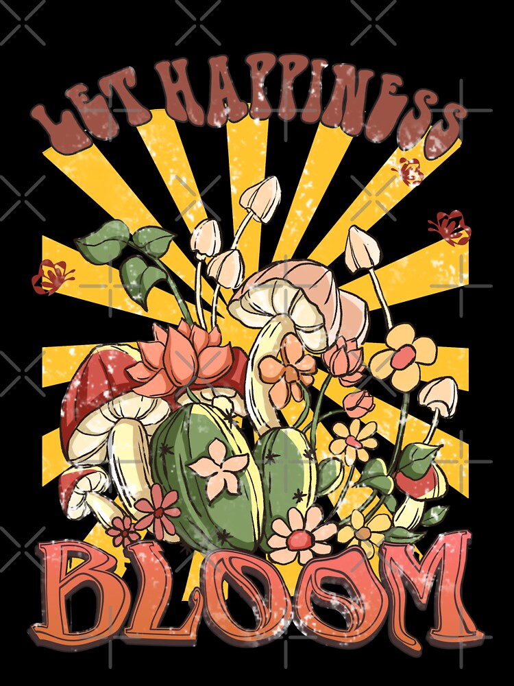 "Let Happiness Bloom" Psychedelic Desert by FlawlessSeams