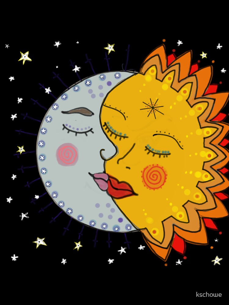 Moon and Sun reunion! by kschowe