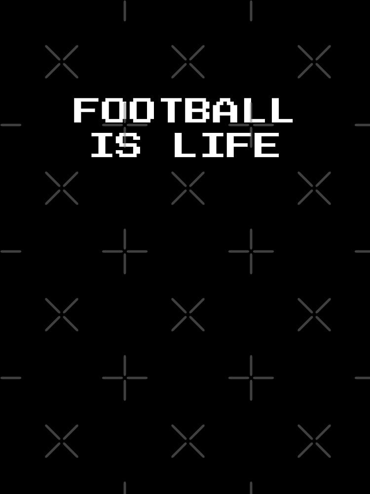 FOOTBALL IS LIFE by anoob Unisex , , , Long Sleeve Tee