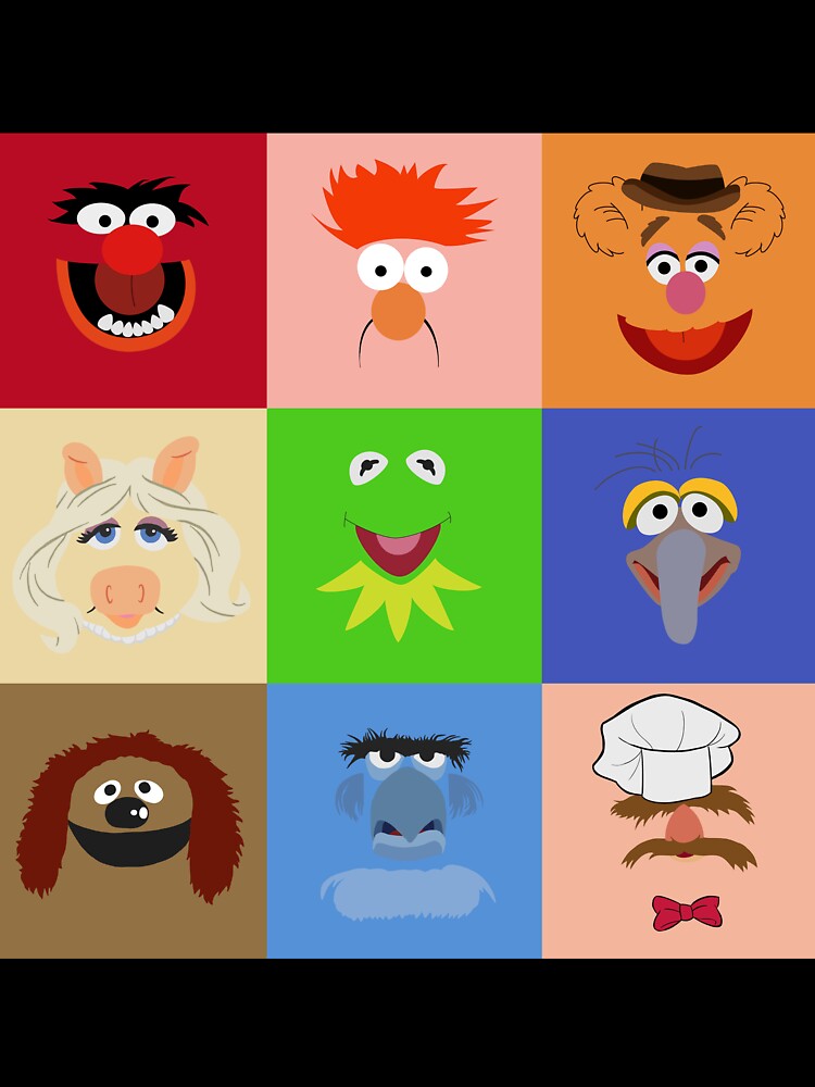 Muppets by geekartistry