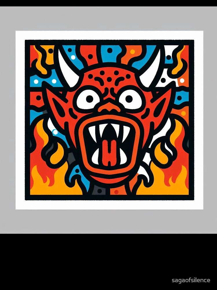 Scary Halloween - Ugly Sweater Art - 008 by sagaofsilence