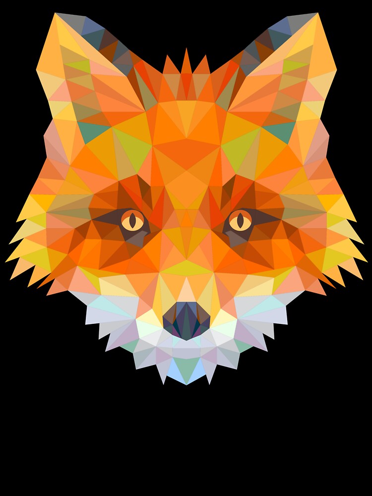 Red Fox Head by Fairyjam