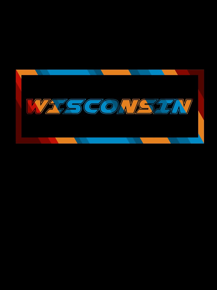 Wisconsin T-Shirt for Men and Women by AllStarMerch