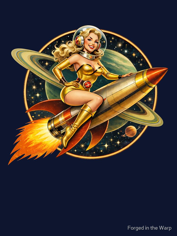 Aurelia Astra – Cosmic Sirens Vol. 07 | 1950s Retro Space Pinup by Forged in the Warp