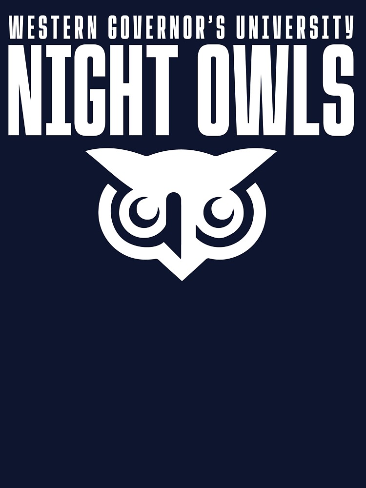 WGU - Western Governors University Night Owls - White by 6ncedesigned
