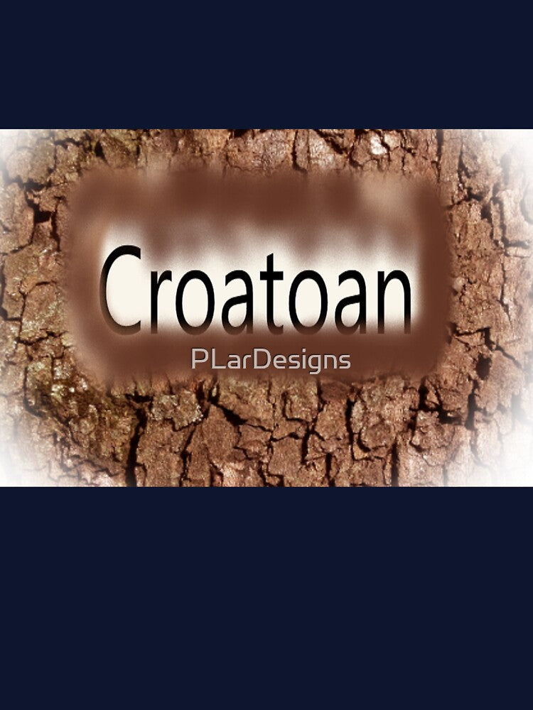 Croatoan Native American Roanoke Island History Mystery Christmas Gift by PLarDesigns
