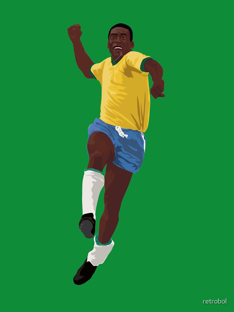 Pele by retrobol Unisex , , , Long Sleeve Tee