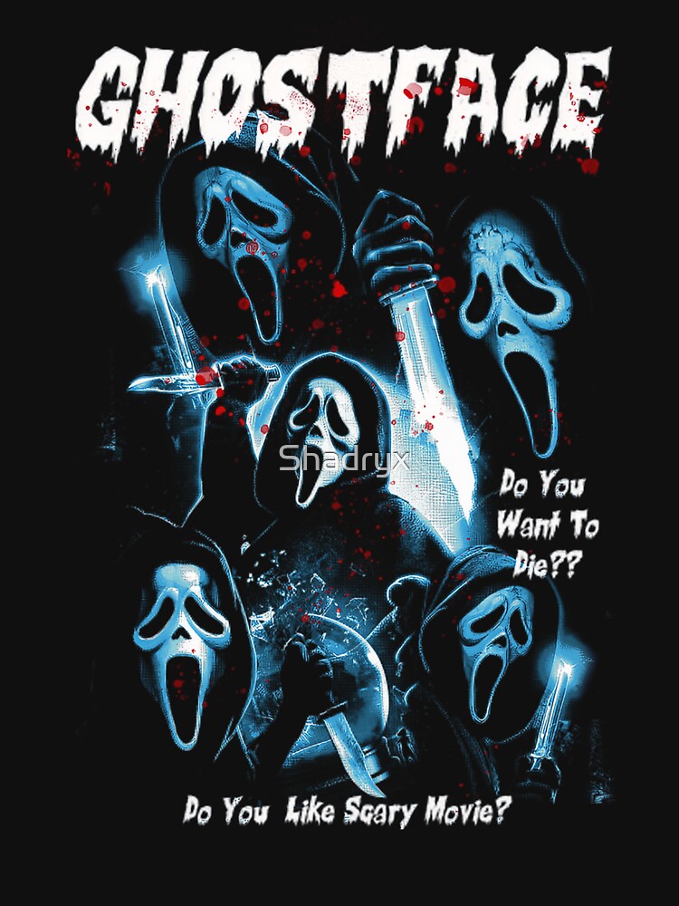 Funny Scray Horror Movie Halloween Vintage by Shadryx