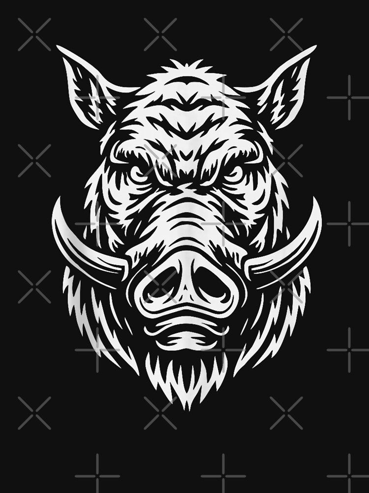 Hog Hunting Wild Boar Hog Hunter by goombi-creative