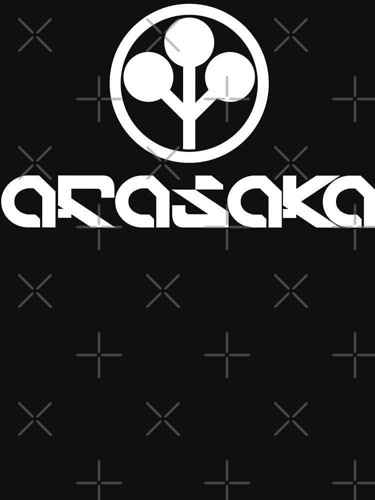 Arasaka Corp White Logo by Gears-One