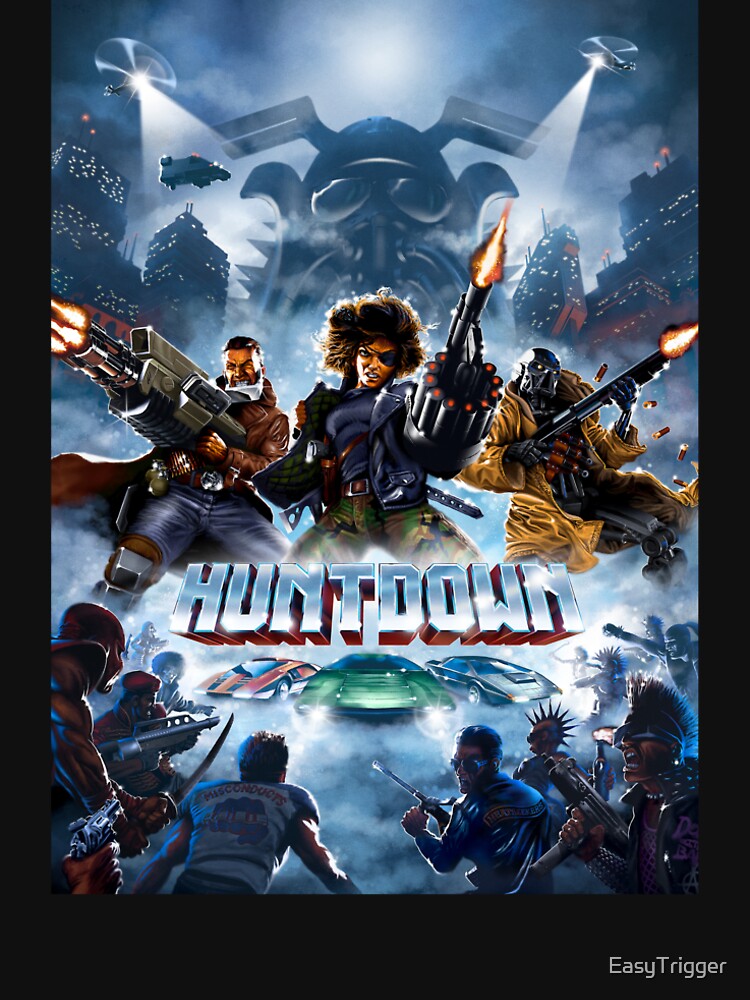 Huntdown Premium Artwork by EasyTrigger