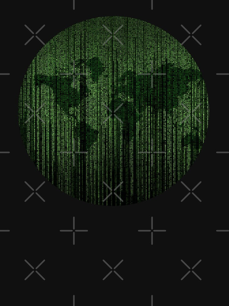 Digital / Binary Earth by clubtee