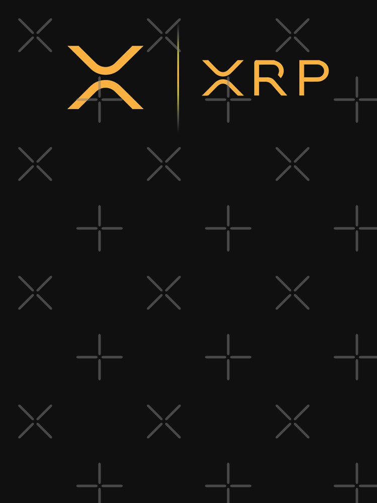 XRP RIPPLE NEW GOLD LOGO SIDE BY SIDE by Too Sweet