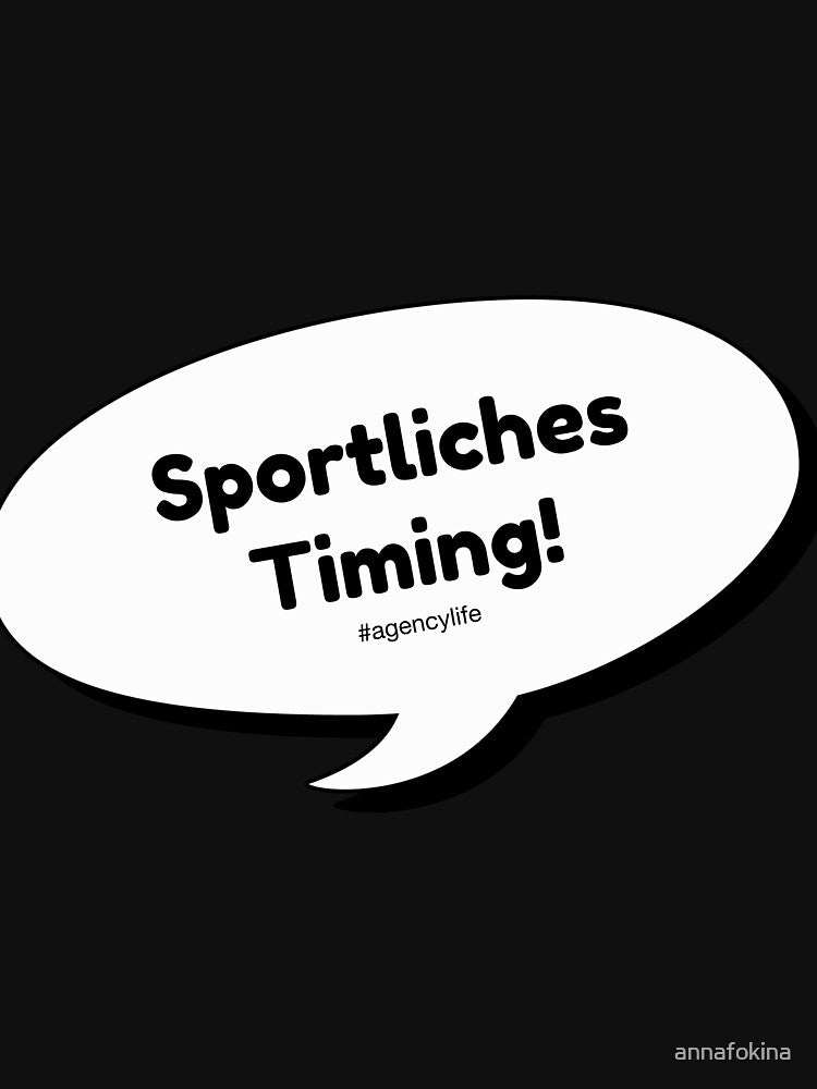 Sporting timing! by annafokina