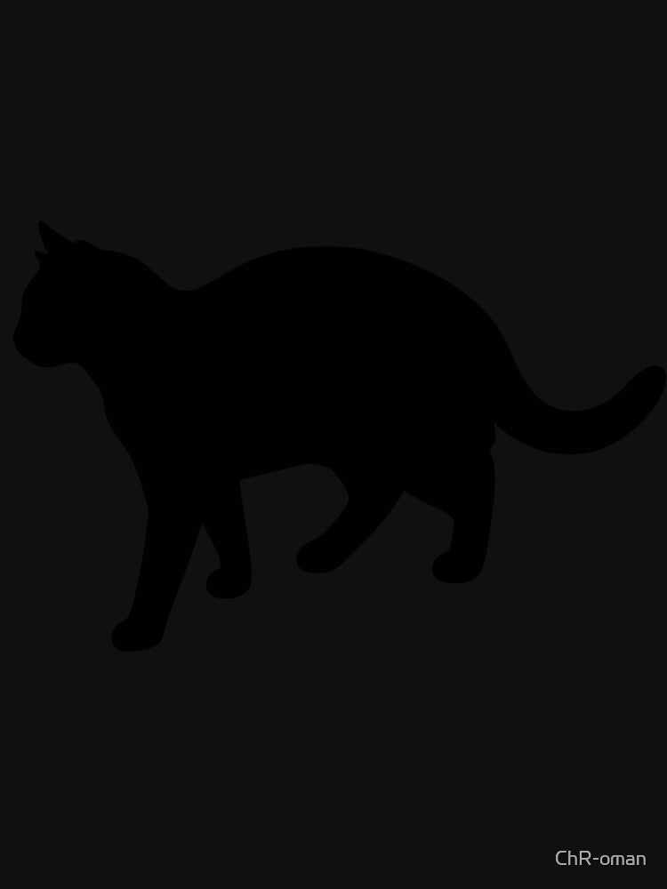 The Matrix Black Cat (no matrix code) by ChR-oman