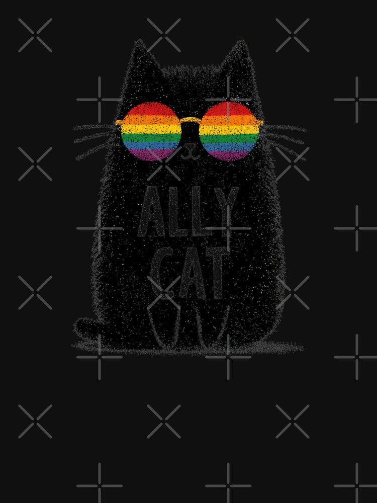 Rainbow ally cat by MendaciousMina