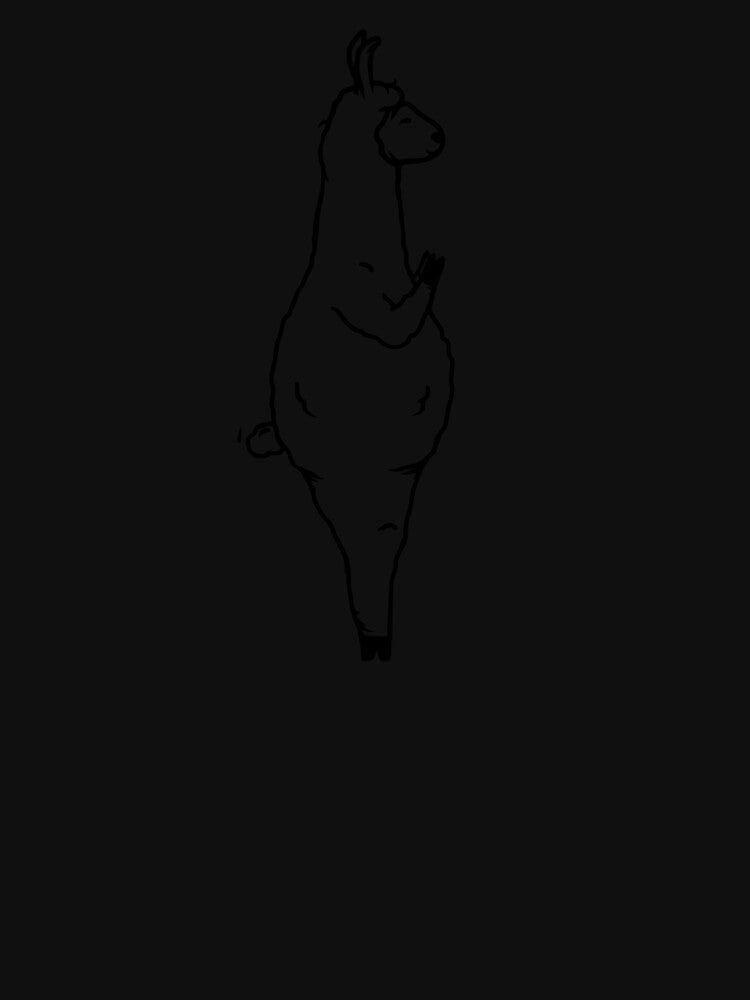 Yoga Llama by Badomir