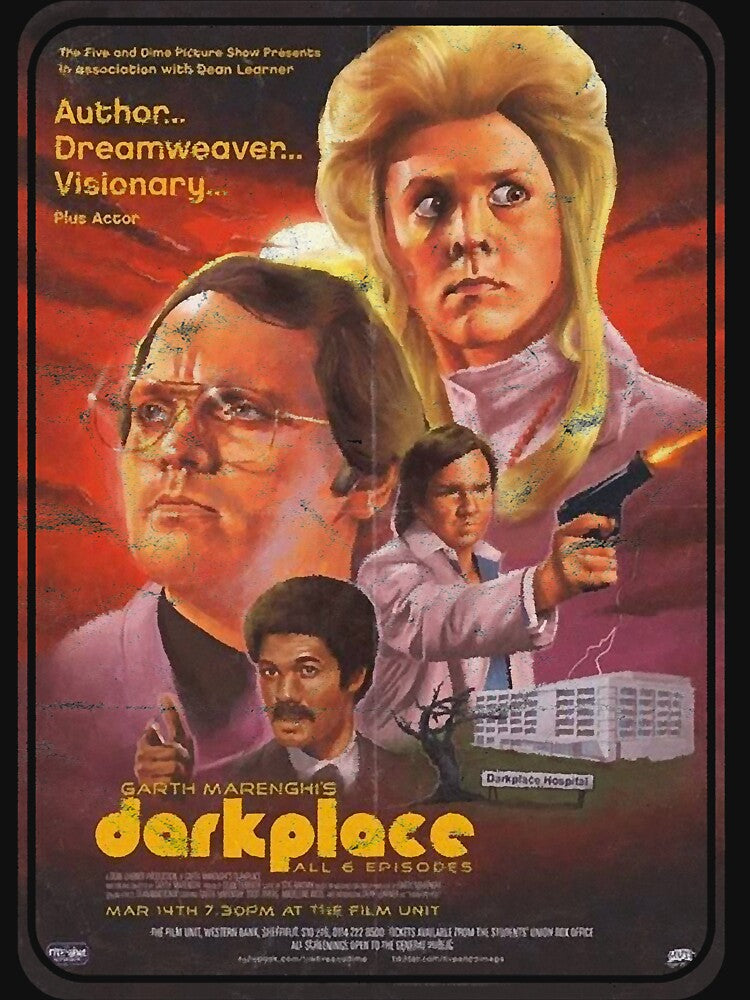 Garth Marenghi - Darkplace (distressed design) Essential T-Shirt by AstridPredovic
