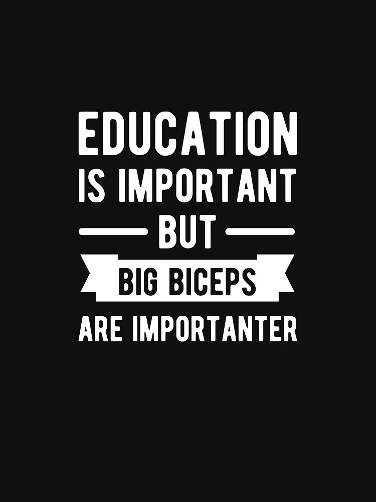 Workout Big Biceps Funny Saying by CentralDesignz