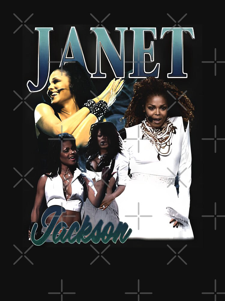 Janet Jackson Retro Collage #2270 by dan-ell