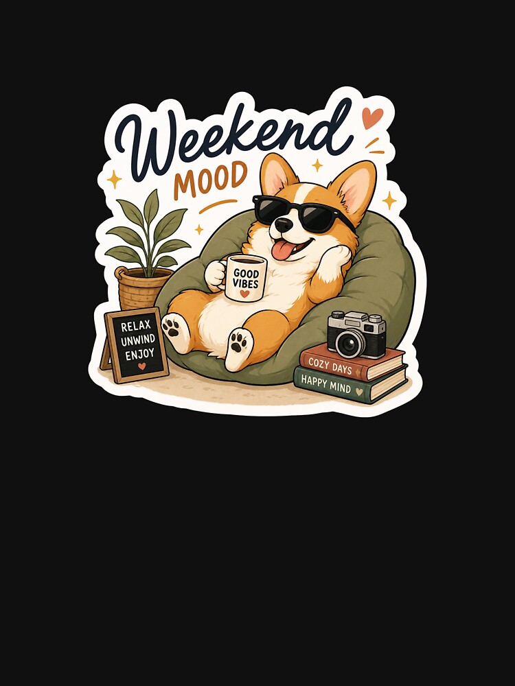 Corgi Weekend Vibes by NeoSakura