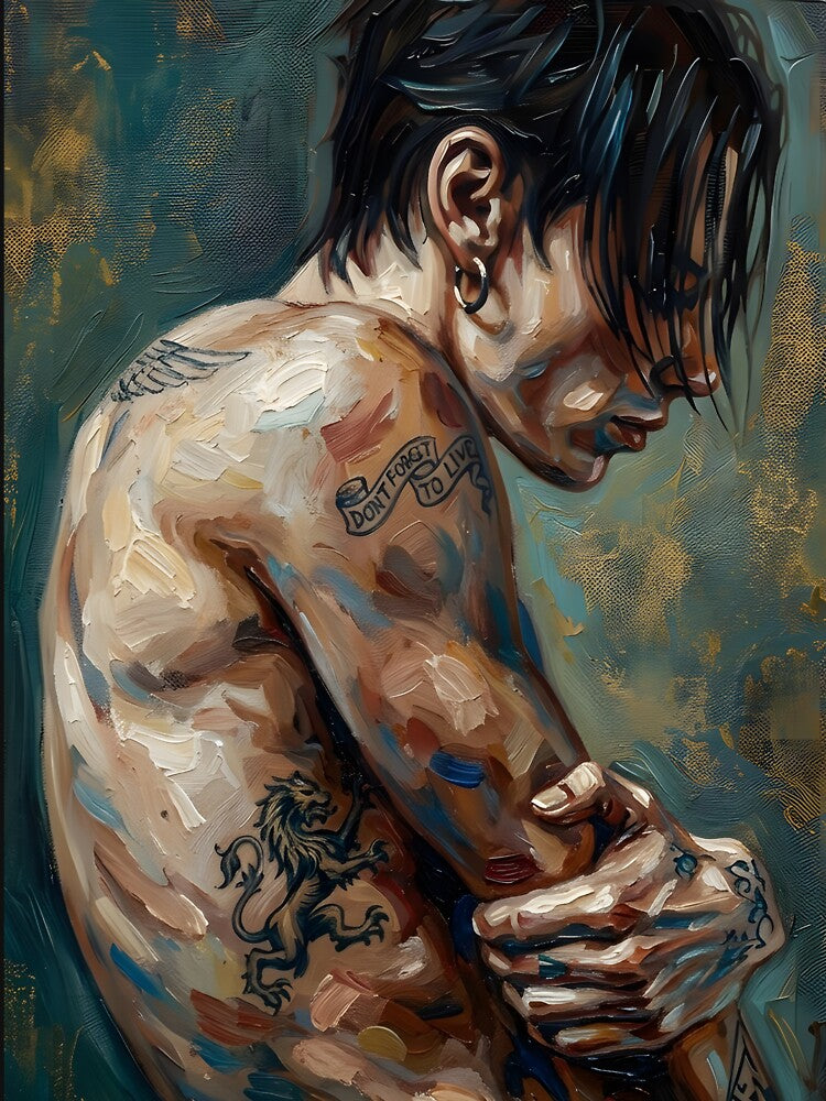 YungBlud Oil Painting by maretsad