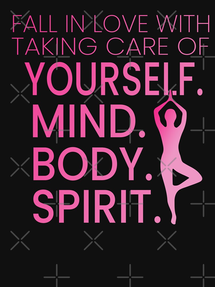 Mind Body Spirit Yoga Quote by teeperfect