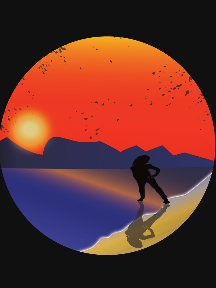 Awesome Sunset Retro by ELBERSAID
