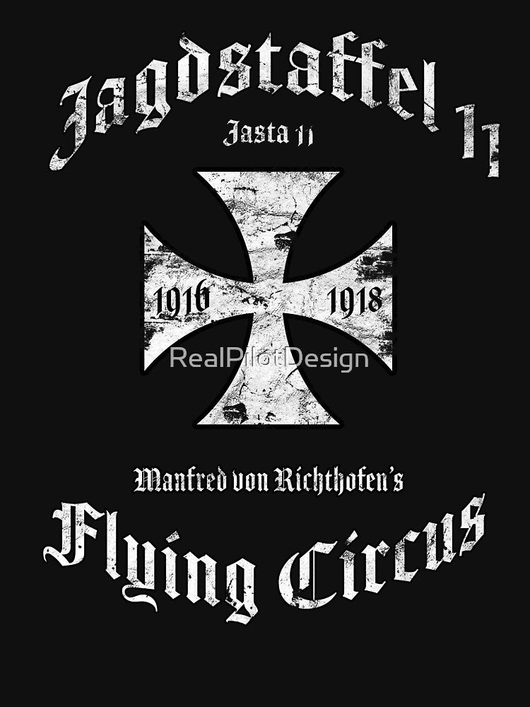 Jagdstaffel 11 WW1 Aviation Squadron von Richthofen's Flying Circus by RealPilotDesign