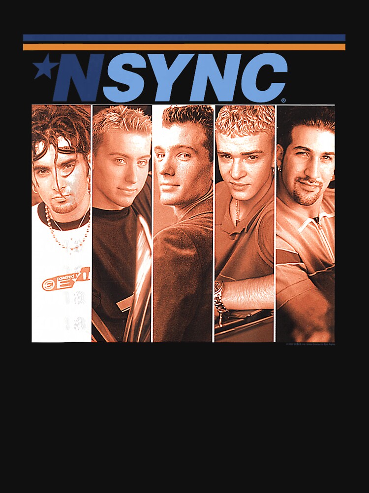 NSYNC Debut Album Retro Pop Portrait Design by kemilaw
