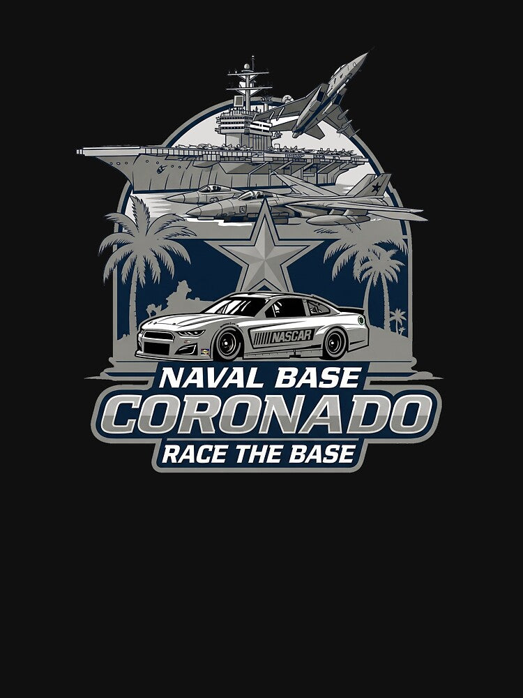 San Diego Naval Base Coronado Street Race by TracksideTeesShop