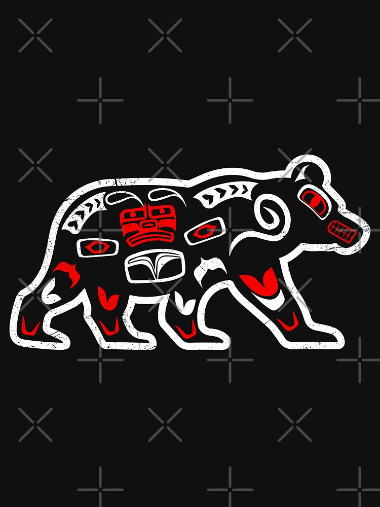 Haida Bear Funny Gift Idea by vicoli-shirts