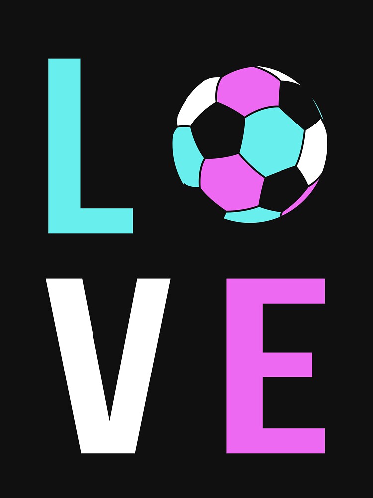 Love Soccer Gift For Women Soccer Mom Teen Girls Soccer Lover Costume by sheamgjirij Unisex , , , Long Sleeve Tee