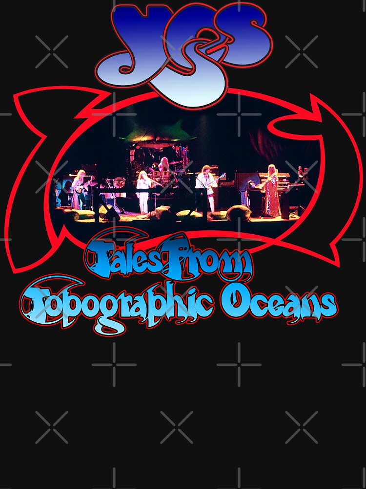 Topographic Oceans t-shirt by Retro Prog TShirt